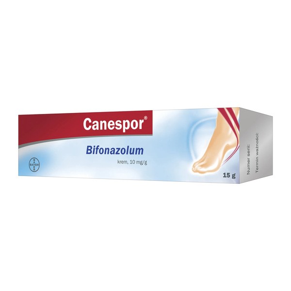 Canespor, 10 mg/g, krem, 15 g