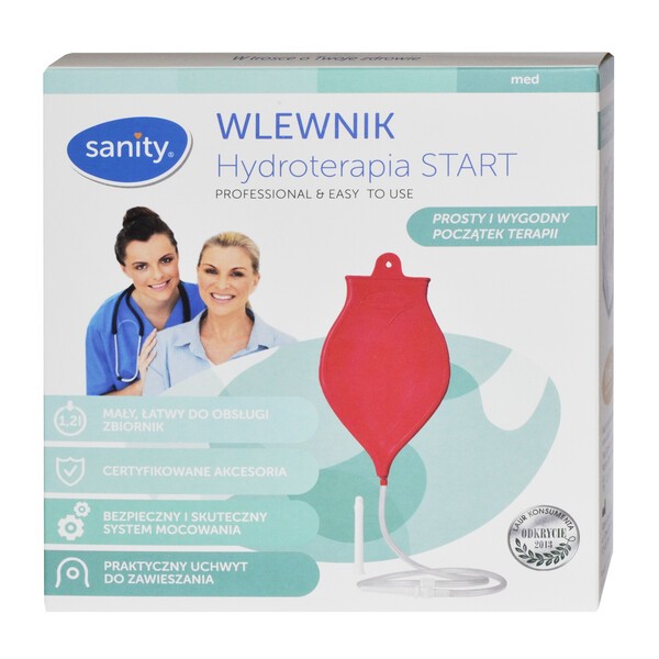 Sanity Start, wlewnik gumowy, 1,2 l, 1 szt.