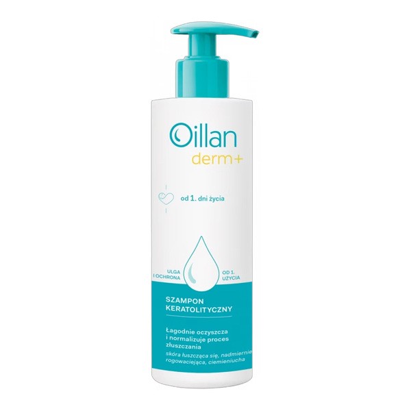 Oillan Derm+, szampon keratolityczny, 180 ml