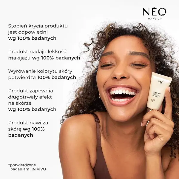Neo Make Up Intense Serum, podkład kryjący, 04 Sand, 30 ml