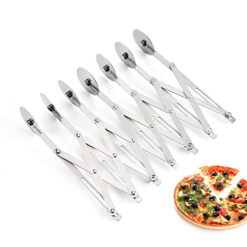 Regulowany rozdzielacz do ciasta, nóż do pizzy, nóż do makaronu, rozdzielacz do ciasta ze stali nierdzewnej, narzędzia do pieczenia ciasta