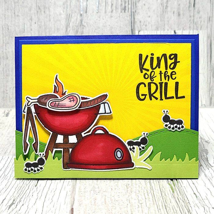 morebbq2stamp Clear Stamp Set