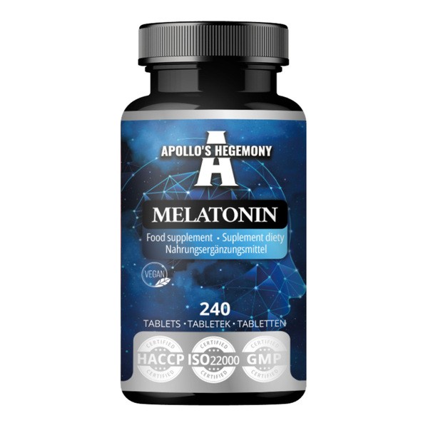 Apollo's Hegemony Melatonin, tabletki, 240 szt.