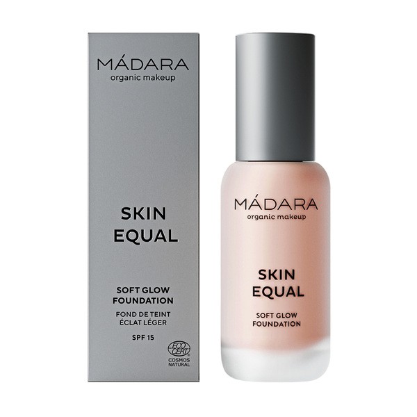 Madara Skin Equal, Soft Glow Foundation SPF15, podkład, Rose Ivory 100, 30 ml
