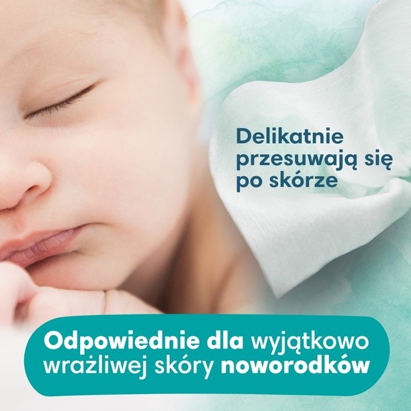 Pampers Harmonie New Baby, chusteczki nawilżane, 46 szt.