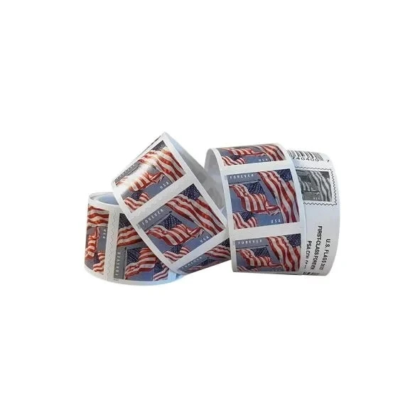 (2022) USPS Forever American Flag Stamps Rolls