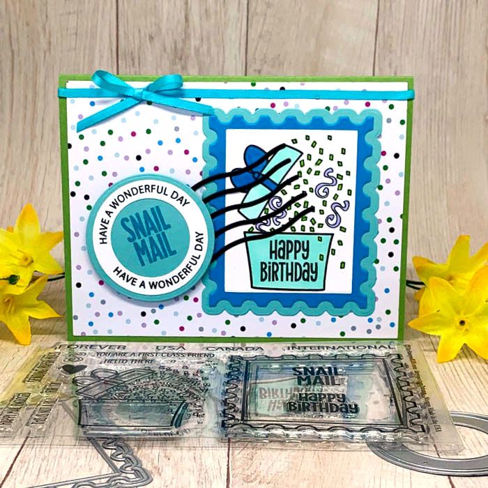 circles4postmarks Clear Stamp Set