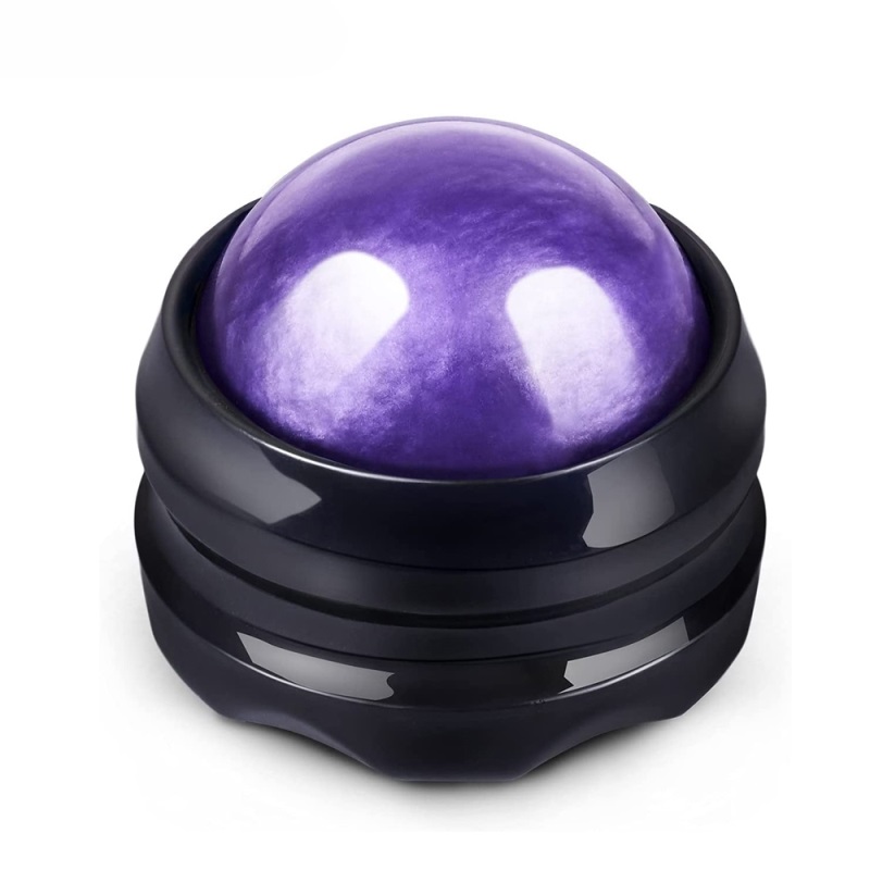 Masażer kulkowy z ręcznym wałkiem do masażu, narzędzie terapeutyczne do masażu obolałych mięśni, ramion, ramion, szyi, pleców, stóp, ciała, stawów, łagodzenia stresu