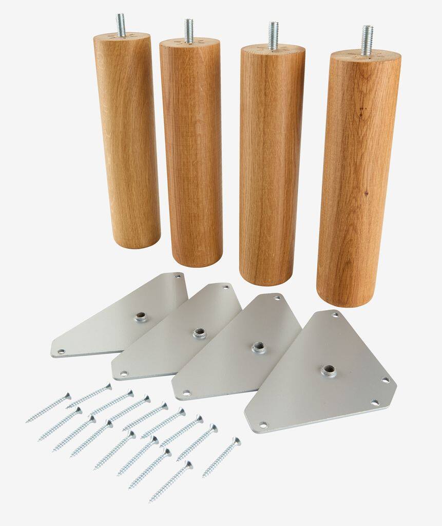 NAKKELVA Sengeben Ø5xH20cm NAKKELVA eg 4 stk/pakke