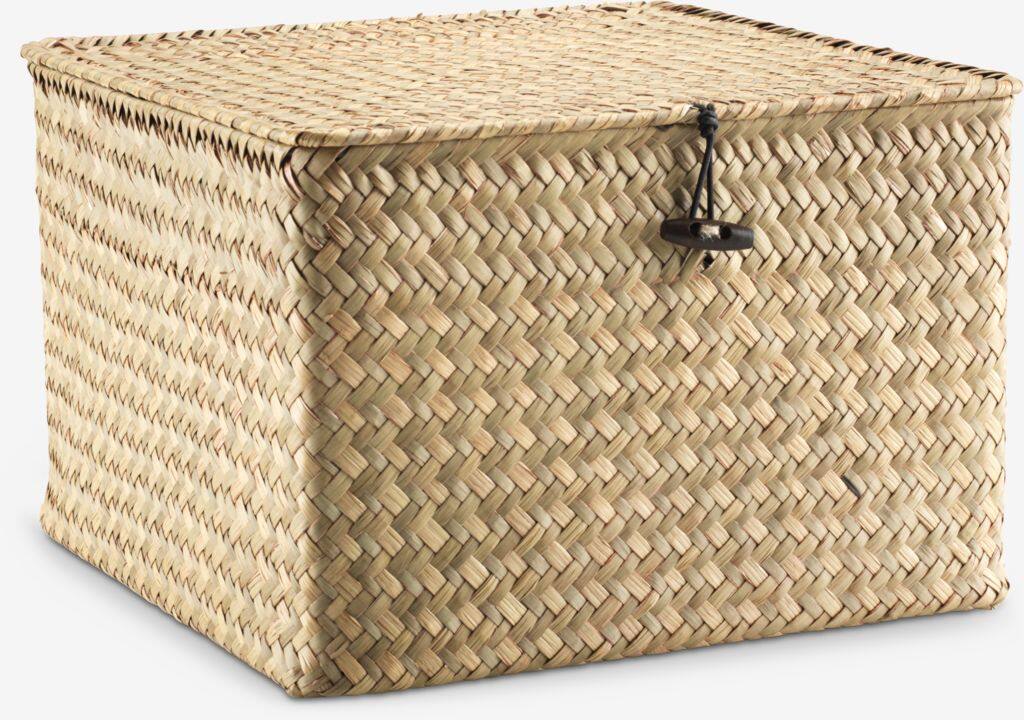 ALVIN ALVIN kasse B26xL26xH17cm søgræs