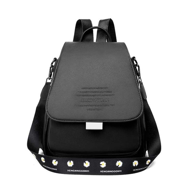 Letter Designer Ladies Skuldervesker 2021 Uformell Multifunksjonell Dame Reiseveske Ny Ensfarget Dame Ryggsekk Mochila Mujer