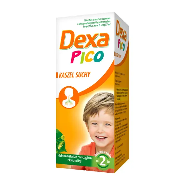 DexaPico, (1625 mg + 6,5 mg)/5ml, syrop, 115 ml