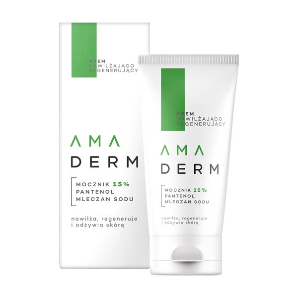 Amaderm, krem z 15% mocznikiem, nawilżająco-regenerujący, 50 ml
