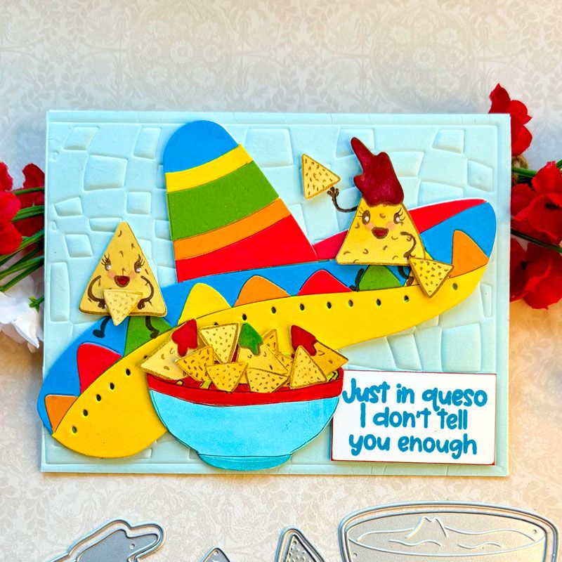 Chips Galore Clear Stamps Set of 16