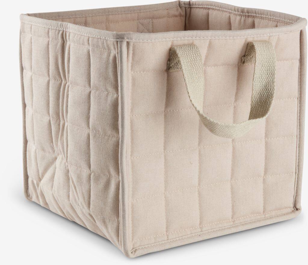 KETIL KETIL kurv B27xD27xH26cm beige