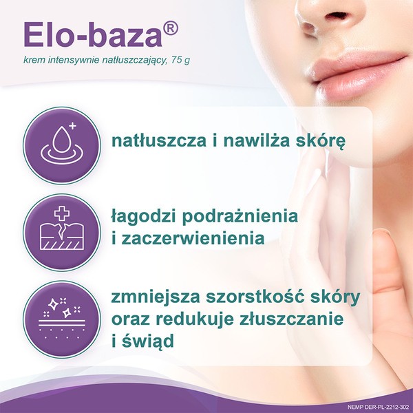 Elo-baza, krem intensywnie natłuszczający, 75 g