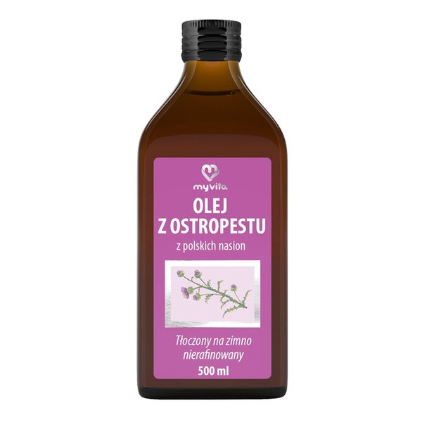 MyVita, Olej z ostropestu z polskich nasion, 500 ml