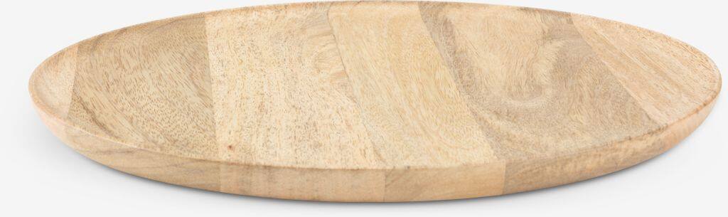 GERNER Dekorationsbakke GERNER Ø30cm Træ