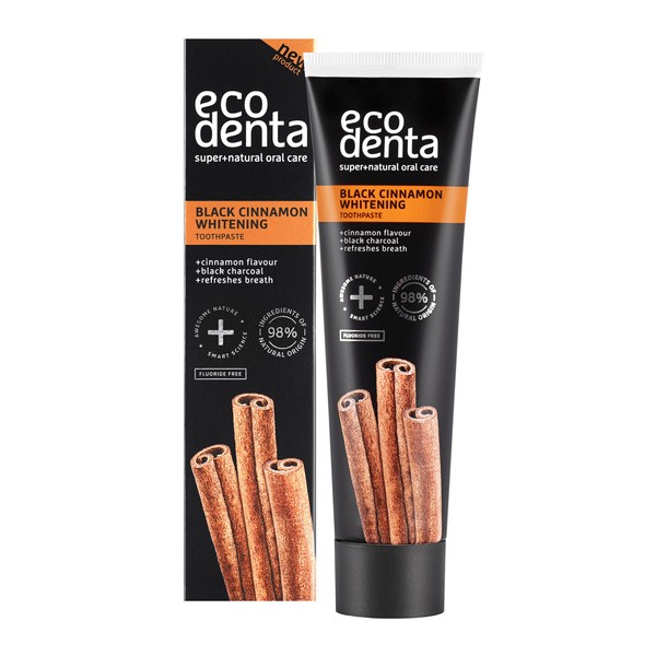 Ecodenta, pasta do zębów czarny cynamon, 100 ml