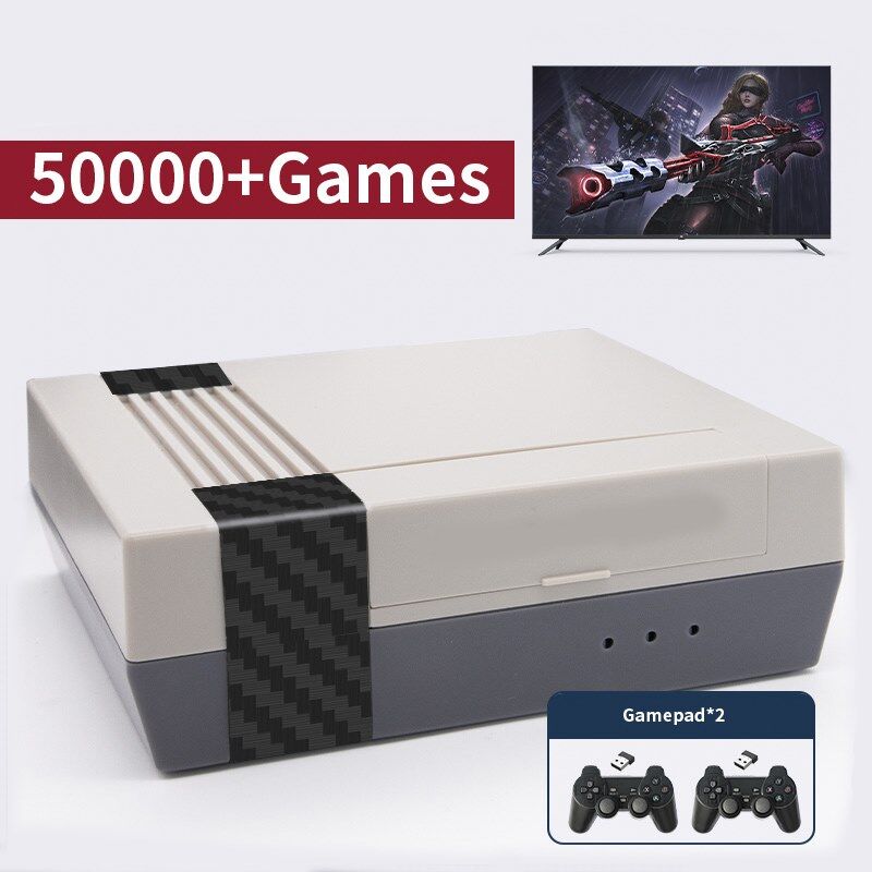 Retro Games for PS1 PSP DC N64 50000+ Games Super Console X Cube 4K Mini TV Box Video Game Console With 2.4G Wireless Gamepads