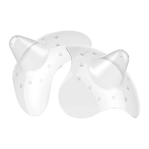 BabyOno, silikonowe osłonki na piersi Natural Nursing, rozmiar S, 2 szt.