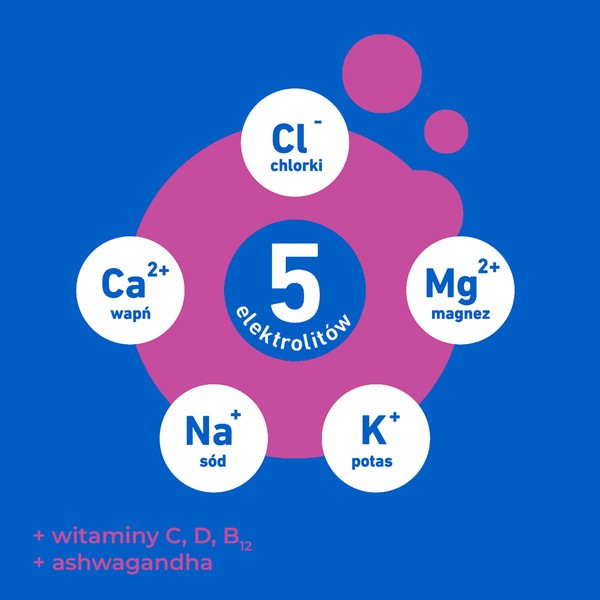 Oryal Recovery, tabletki musujące, smak owoce leśne, 16 szt.