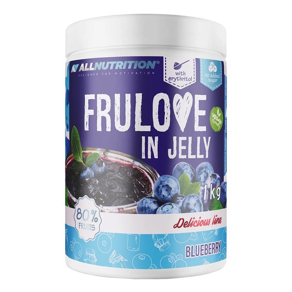 Allnutrition Frulove In Jelly Blueberry, frużelina jagodowa, 1000 g