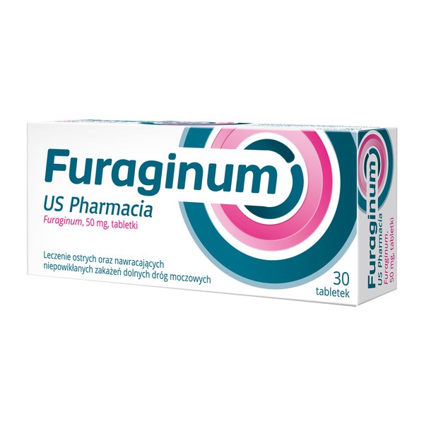 Furaginum US Pharmacia, 50 mg, tabletki, 30 szt.