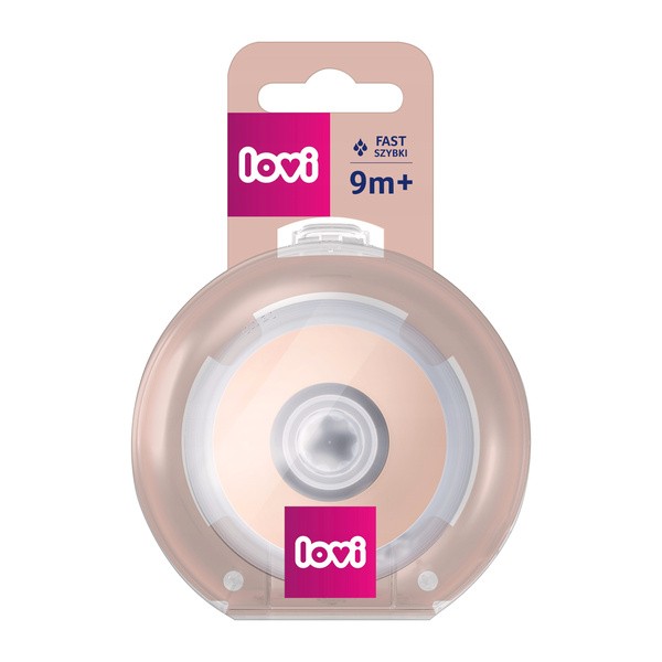 Canpol Lovi Mammafeel, smoczek dynamiczny do karmienia, 9 m+, 1 szt.