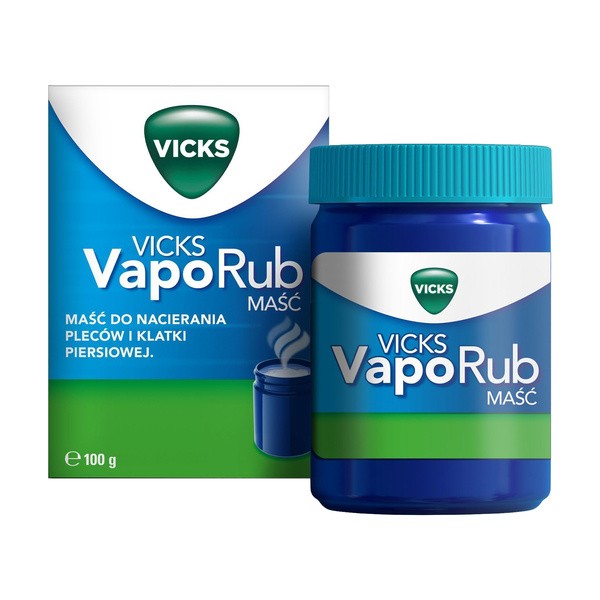 Vicks VapoRub, maść, 100 g (słoik)