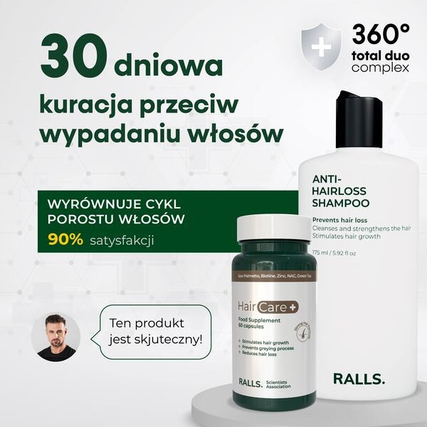 30 dni kuracja przeciw wypadaniu włosów, 1 szt.