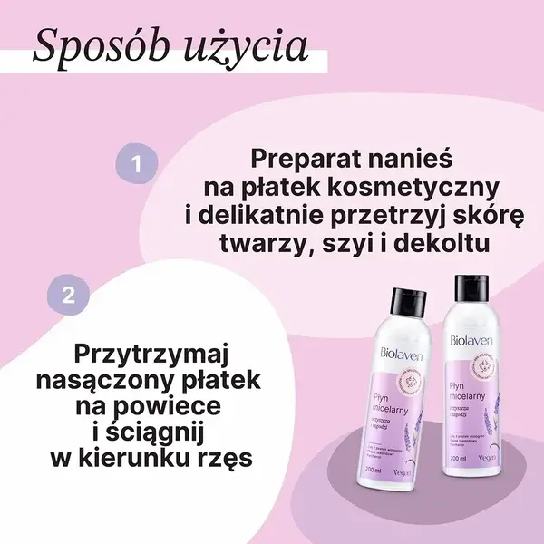 Biolaven płyn micelarny, 200 ml