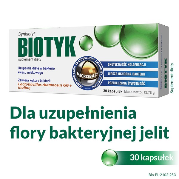 Biotyk, kapsułki, 30 szt.