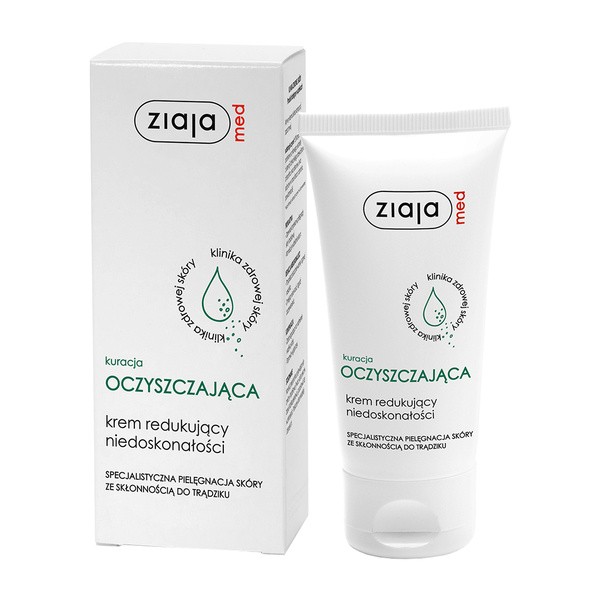 Ziaja Med Kuracja Oczyszczająca, krem redukujący niedoskonałości, 50 ml