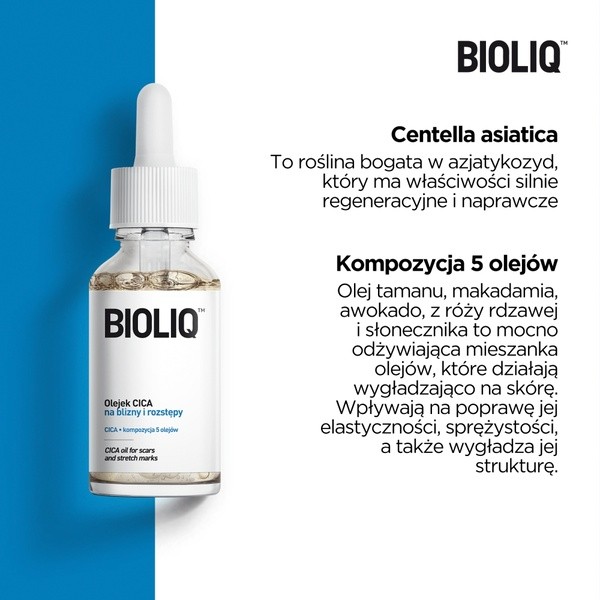 Bioliq, olejek Cica na blizny i rozstępy, 30 ml