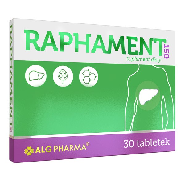 Alg Pharma Raphament 150, tabletki, 30 szt.