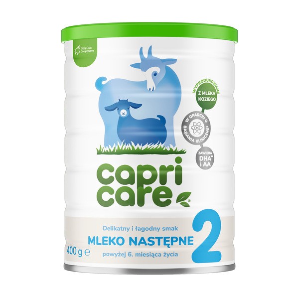 Capricare 2 mleko następne, powyżej 6. mięsiąca życia, proszek, 400 g