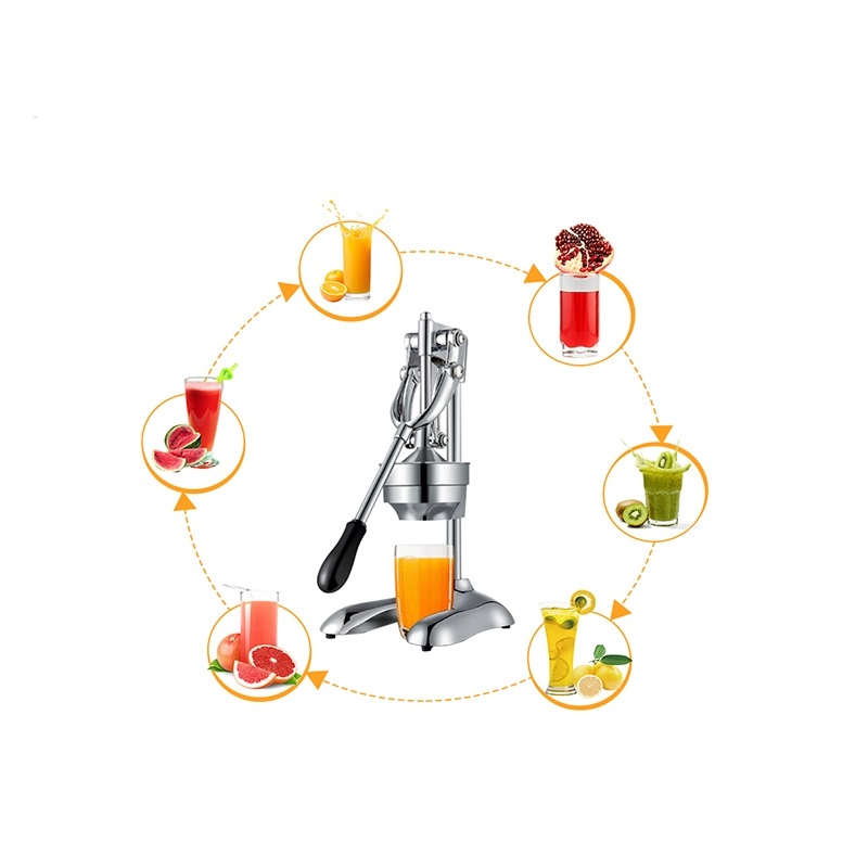 Wyciskarka do soku ze stali nierdzewnej, ręczna wyciskarka do pomarańczy i granatów, ręczna wyciskarka do soku ze stali nierdzewnej 304
