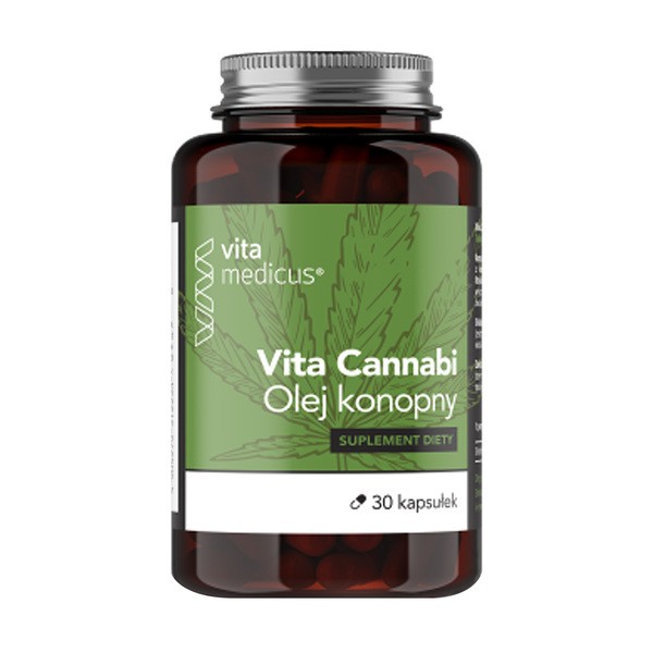 VitaMedicus Vita Cannabi, Olej konopny, kapsułki, 30 szt.