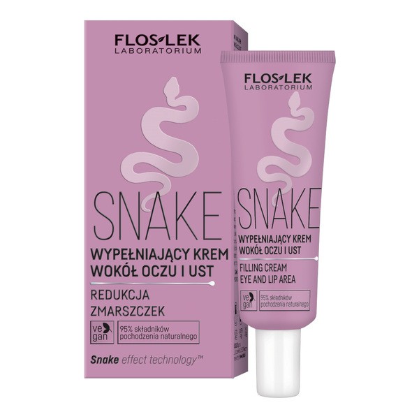 Flos-Lek Snake, krem wokół oczu i ust, 30 ml