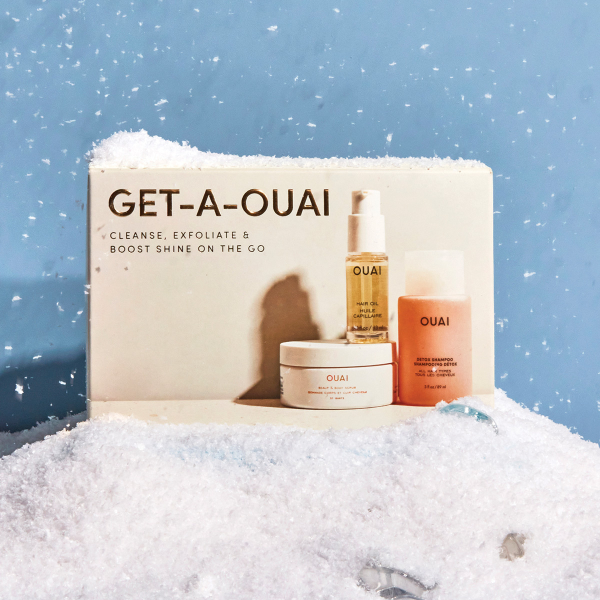 OUAI Get A Holiday Kit (89 ml   96,4 g   13 ml)