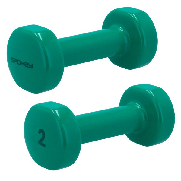 Spokey Shape, zestaw hantli winylowych, 2 x 2 kg