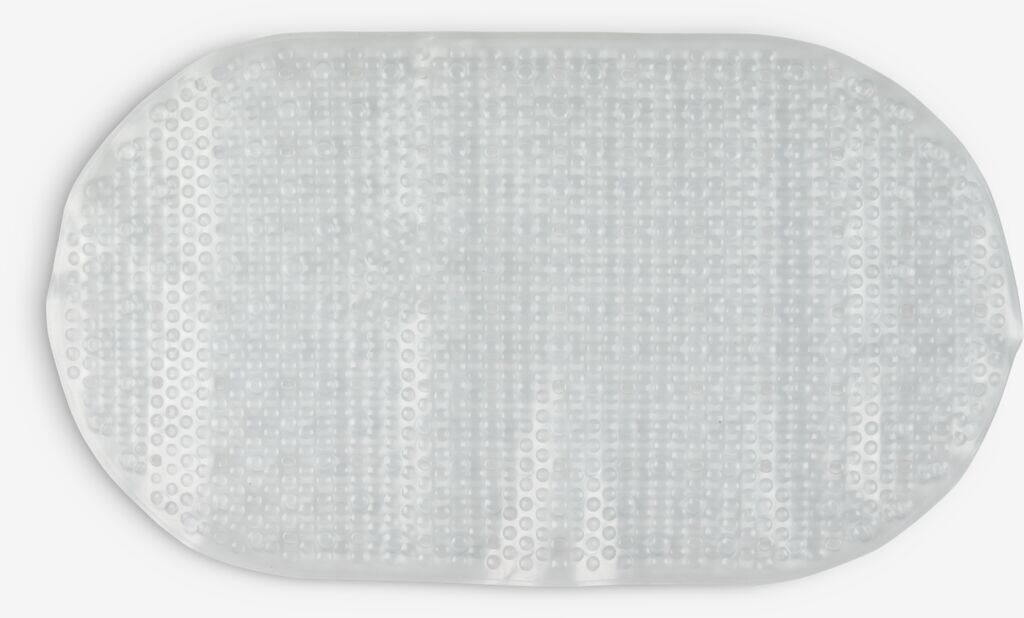 OLEBY basic OLEBY badekarsmåtte 39x69cm transparent
