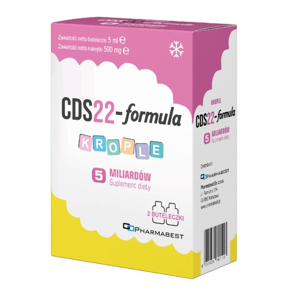 CDS22-formula 5 mld (dawniej Vivomixx), krople, 2 x 5 ml