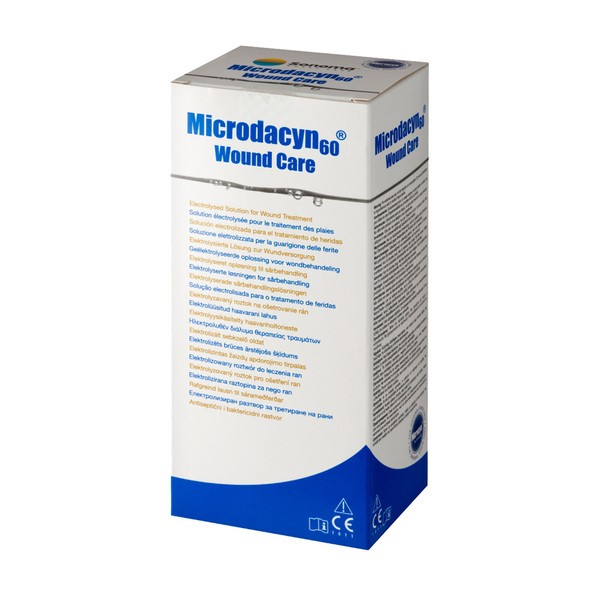 Microdacyn 60 Wound Care, roztwór do leczenia ran, 250 ml