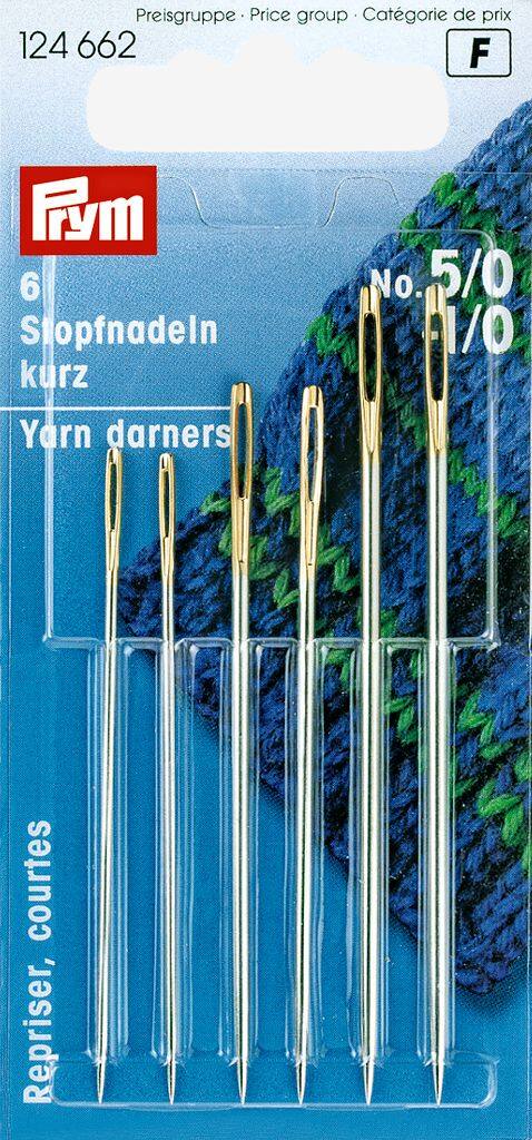 Korte stoppenåle nr. 5-1 6 stk/pakke, stål