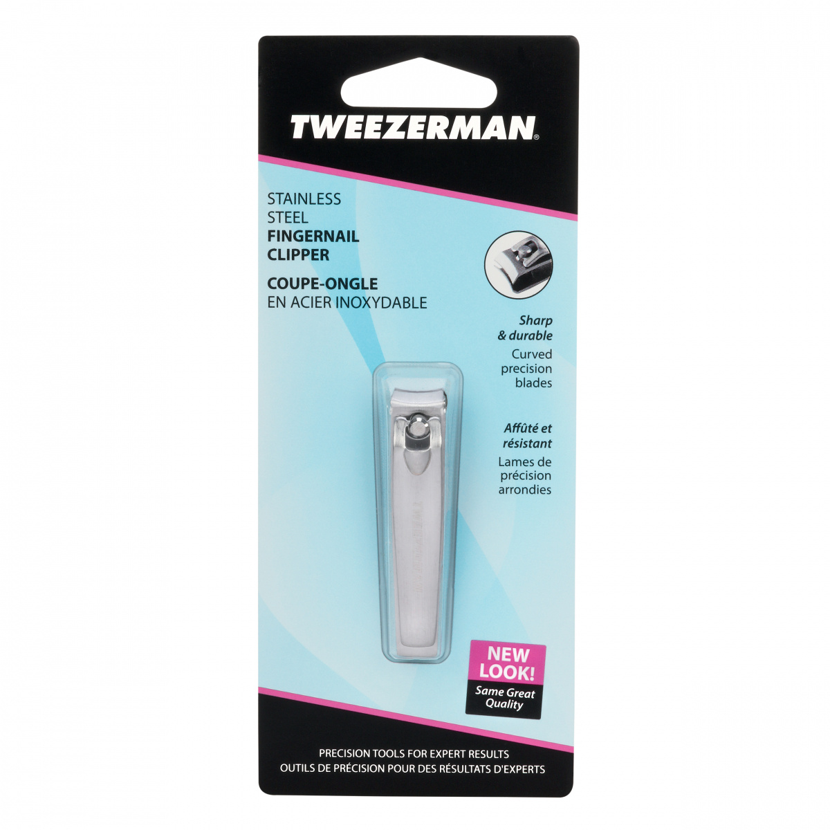 Tweezerman Stainless Steel Fingernail Clipper