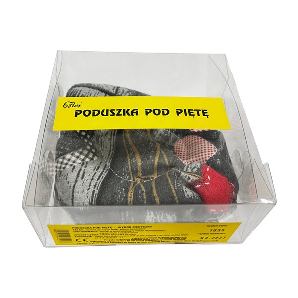 Flos, poduszka gorczycowa pod piętę, 1 szt.