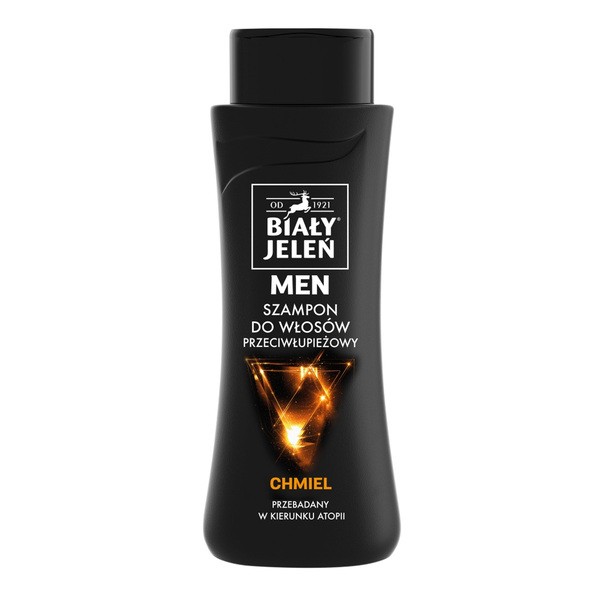 Biały Jeleń Men, hipoalergiczny, przeciwłupieżowy szampon do włosów, 300 ml
