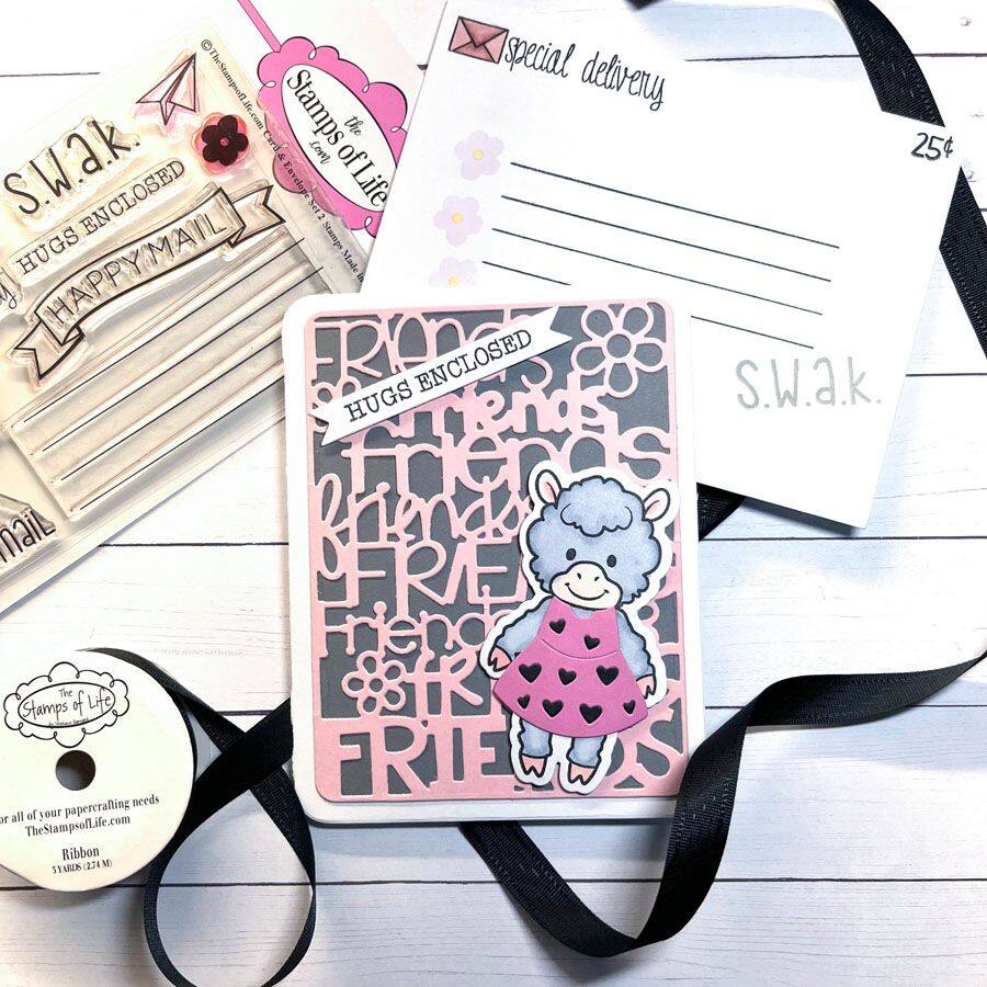 Card & Envelope Clear Stamp Set 2